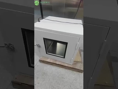 La ducha de aire de la caja de pase