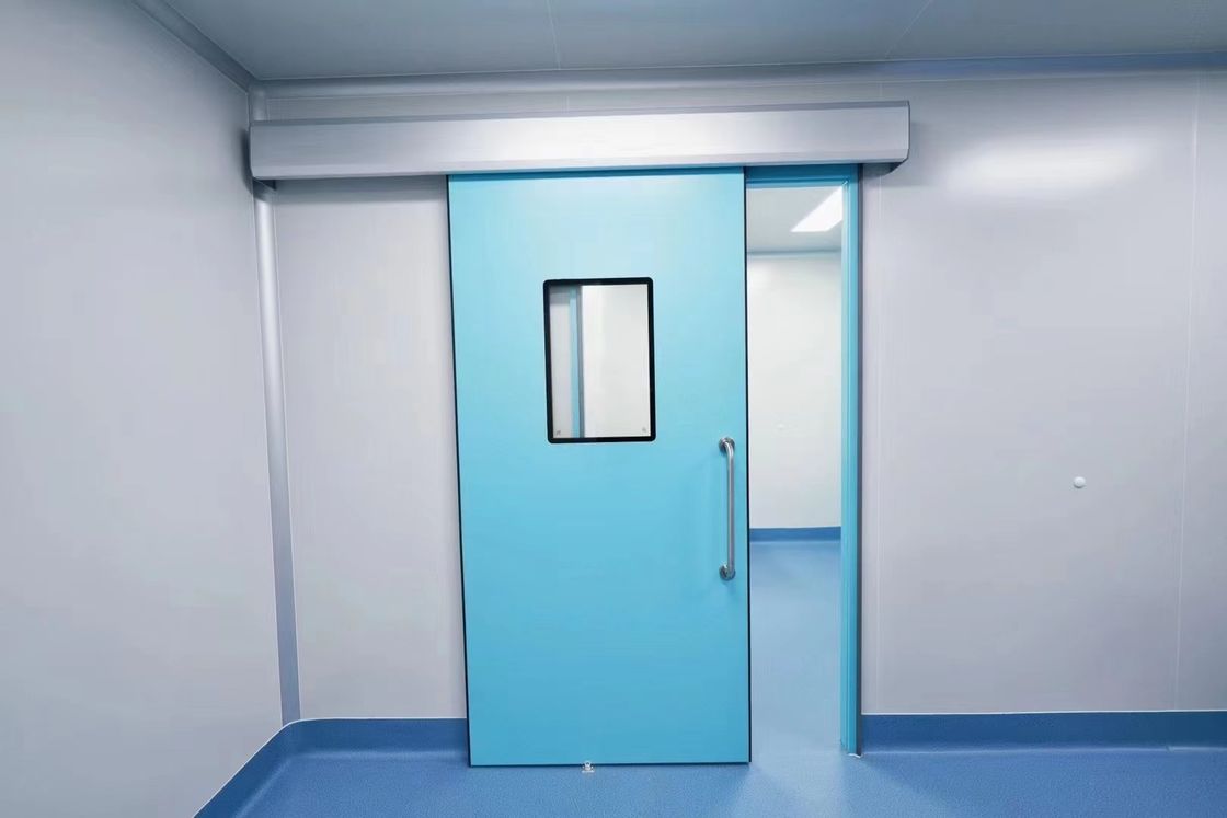 Puerta de acero inoxidable 1.0m m del teatro de operación de la aleación de aluminio de la puerta del hospital de ICU