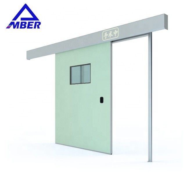 Puerta automática de acero inoxidable del hospital con colores modificados para requisitos particulares
