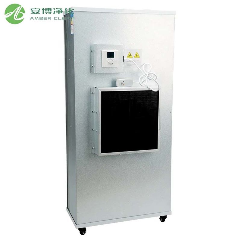 Unidad de filtro de ventilador de acero galvanizado AC 380V/50HZ con filtro HEPA