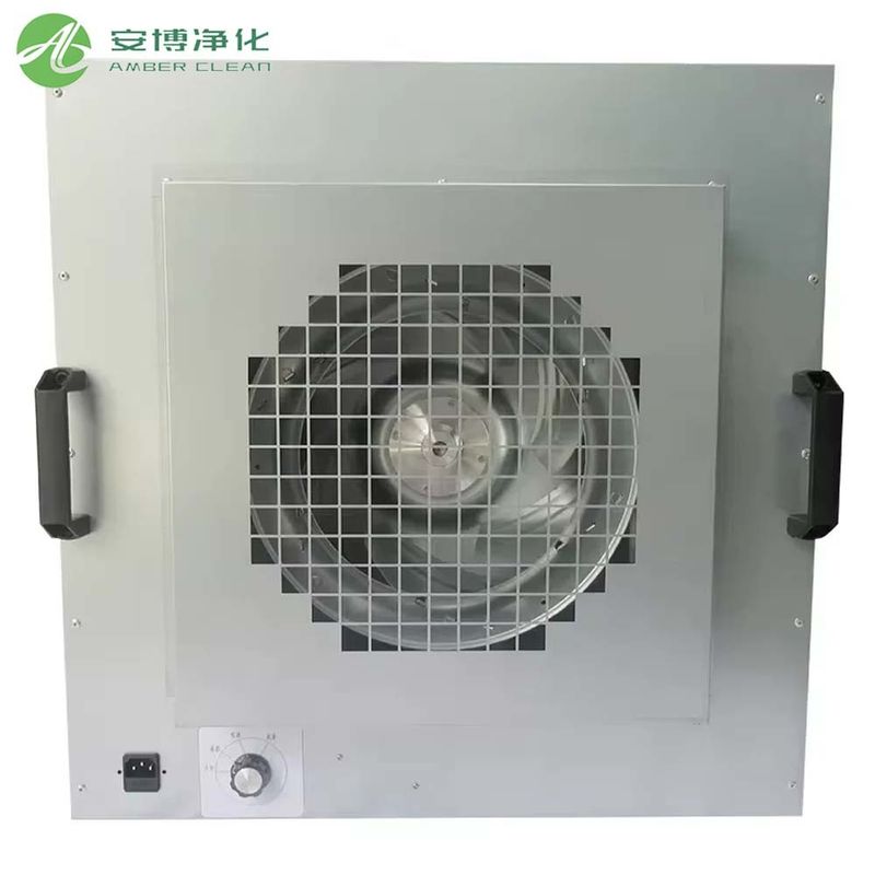Unidades de filtro de ventilador de cuarto limpio de material de acero con capa de filtración HEPA