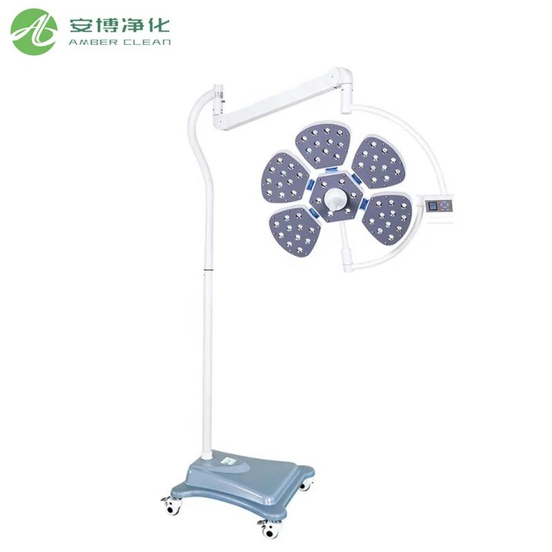 Luz sin sombras quirúrgica de LED con certificación ISO 200,000lux Iluminación médica Multiespecialidad Ajuste de temperatura de color