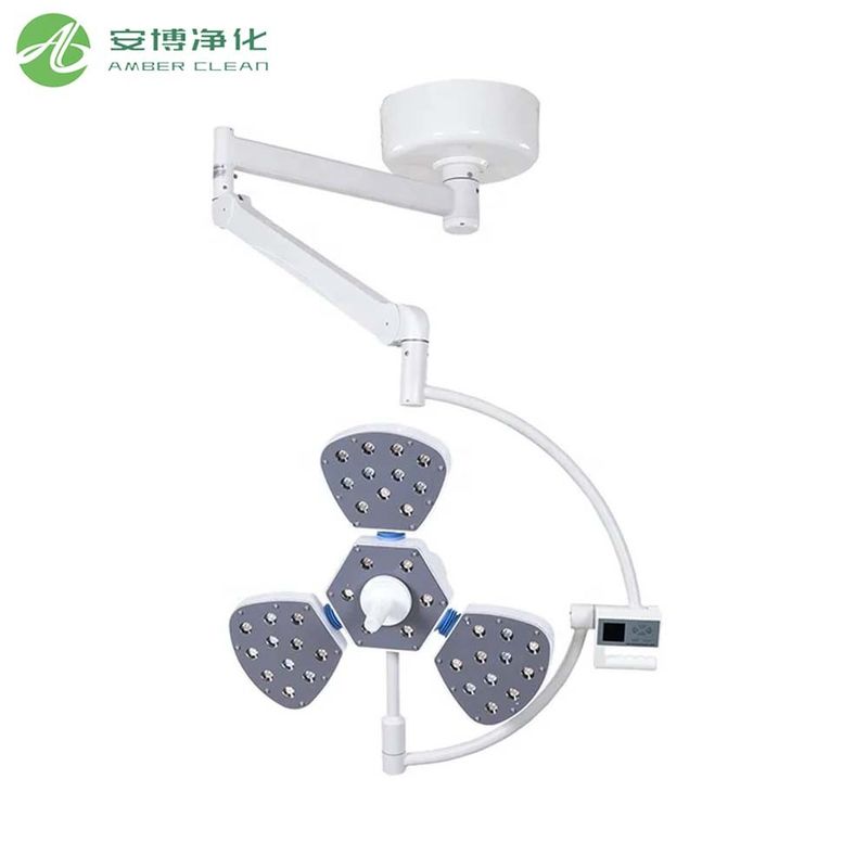 Luz sin sombras quirúrgica de LED con certificación ISO 200,000lux Iluminación médica Multiespecialidad Ajuste de temperatura de color
