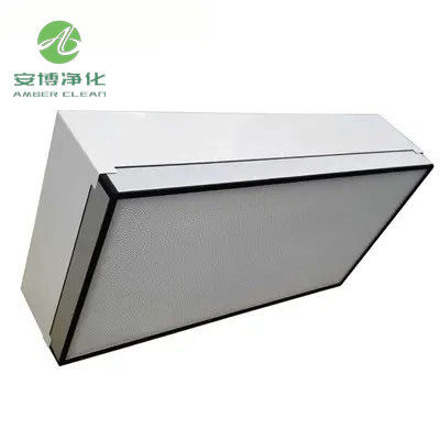 Filtro de ventilador HEPA FFU de 6 pulgadas de chapa de acero galvanizado AMBER, tamaño 600*1200*285mm