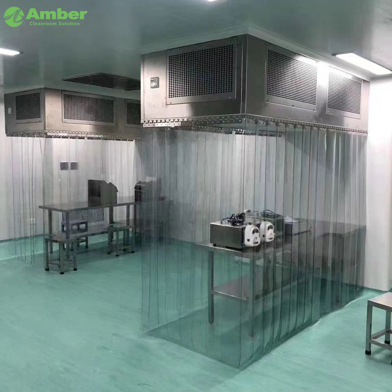 Campana de flujo laminar Clase 100 para laboratorio con filtro SUS304 H14 99.9995% 0.3μm