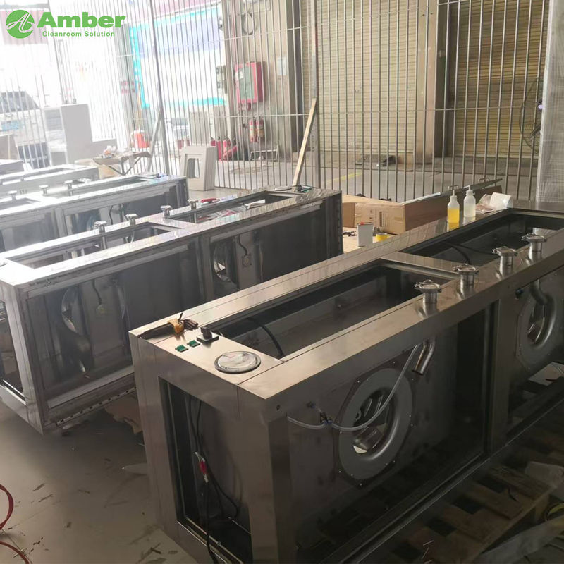 Campana de flujo laminar Clase 100 para laboratorio con filtro SUS304 H14 99.9995% 0.3μm