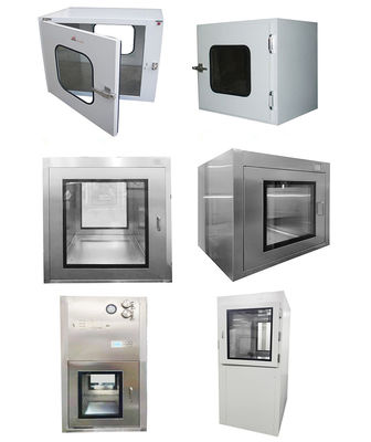 Paso de acero inoxidable del recinto limpio del flujo de aire laminar del GMP de la caja de paso SUS201 a través de la caja