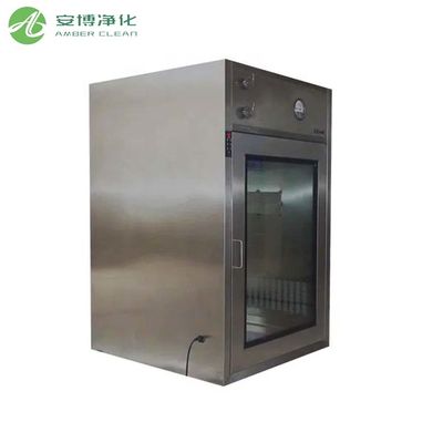 PASO DE FLUJO LAMINAR PARA SALA LIMPIA AMBER SUS304 con Enclavamiento Mecánico