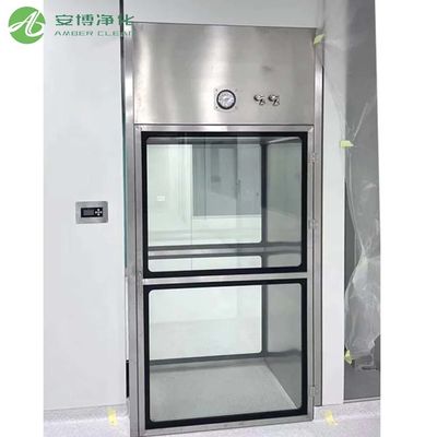 La caja de pases de la ducha de aire dinámico con bloqueo mecánico AMBER SUS304 760*690*720mm