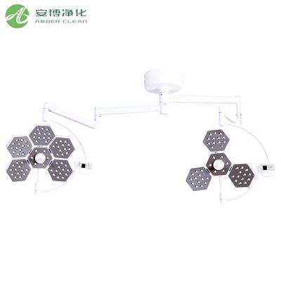 Luz sin sombras quirúrgica de LED con certificación ISO 200,000lux Iluminación médica Multiespecialidad Ajuste de temperatura de color