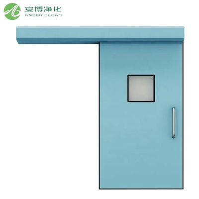 AMBER de acero inoxidable Automático de la sala de operaciones del hospital Puerta corredera